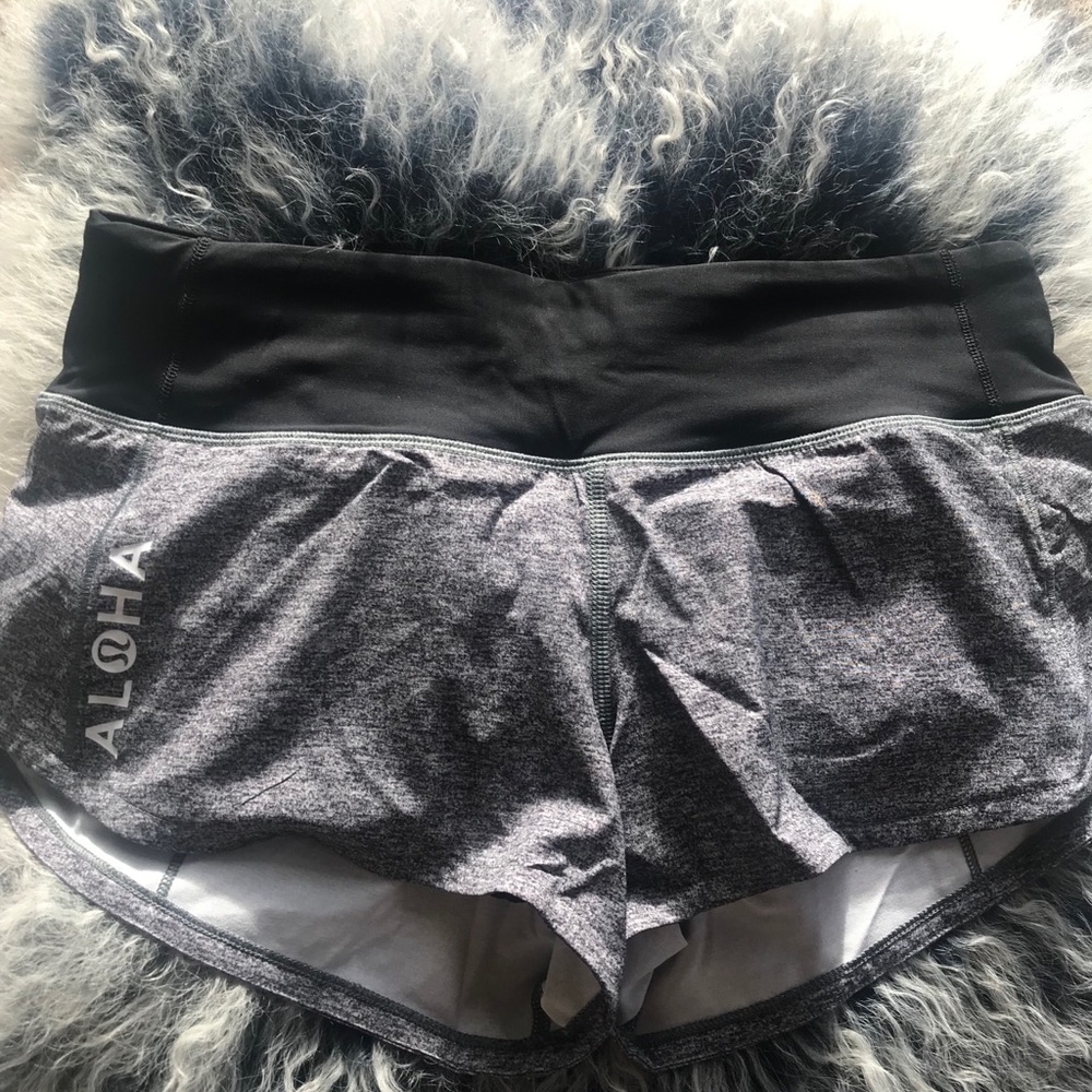 LuluLemon Athletica Hawaii customized Aloha shorts